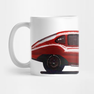 Vintage Alfa Romeo in Watercolor Mug